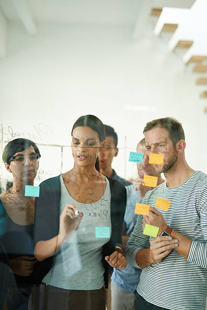 istock They've got all of their ideas on the board 519461110