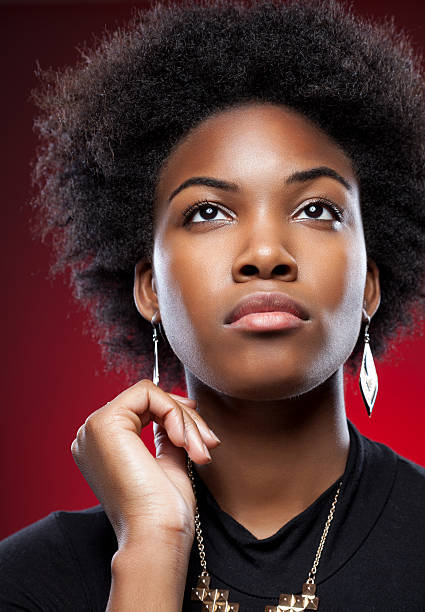 istock Young and beautiful black woman 519465528