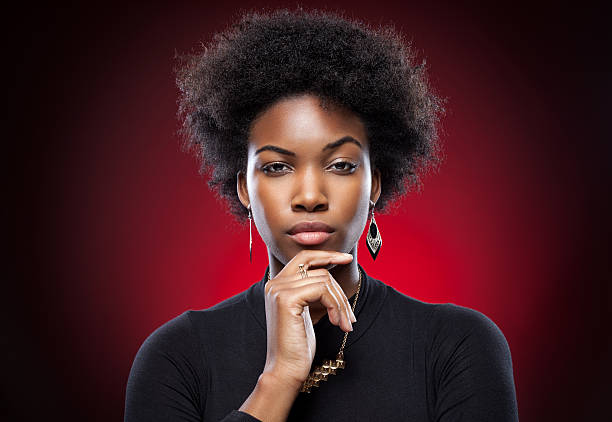 istock Young and beautiful black woman 519465610