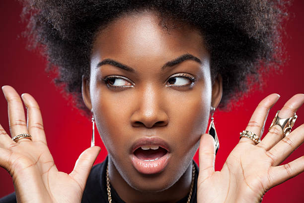 istock Young and beautiful black woman 519465704