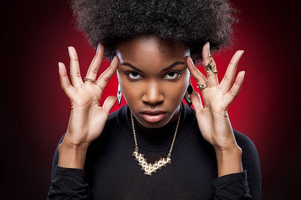 istock Young and beautiful black woman 519465792