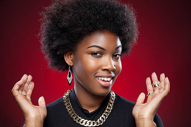 istock Young and beautiful black woman 519465986
