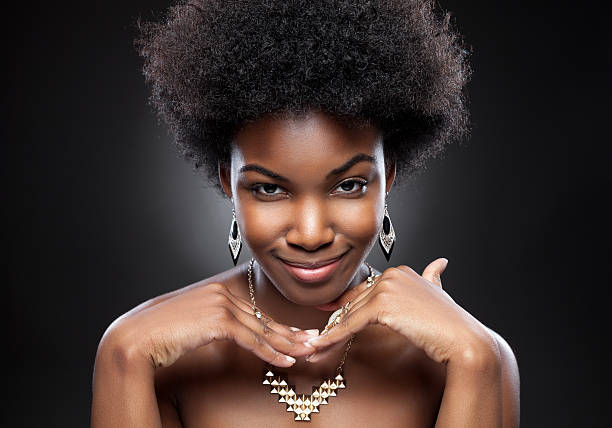 istock Young and beautiful black woman 519466502