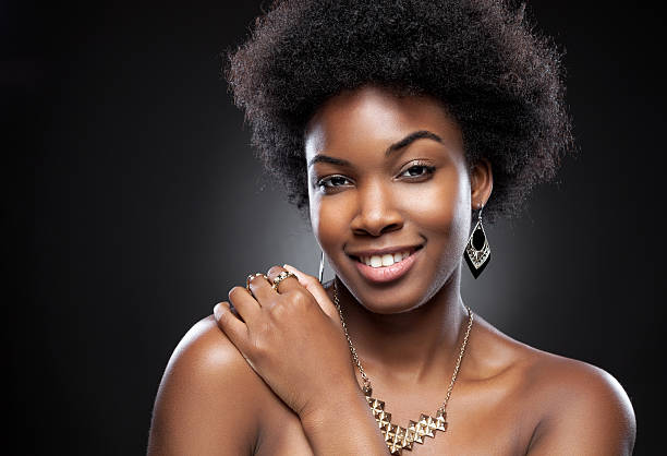 istock Young and beautiful black woman 519466598