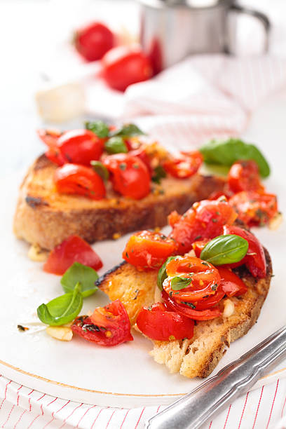 istock Italian food. Bruschetta. 519467954