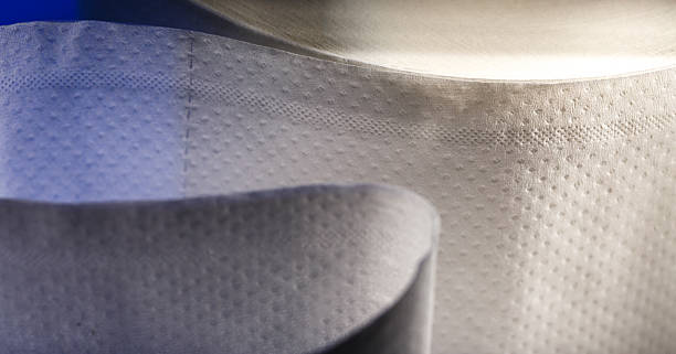 istock White toilet paper in closeup 519469460