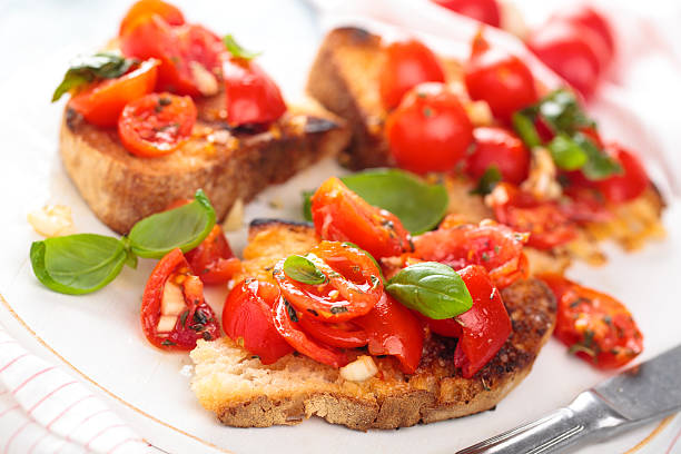 istock Italian food. Bruschetta. 519469552