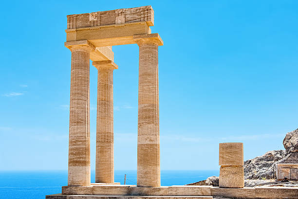 istock Acropolis of Lindos. Rhodes, Greece 519471050