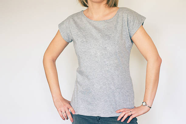 istock White woman on a white background 519472144