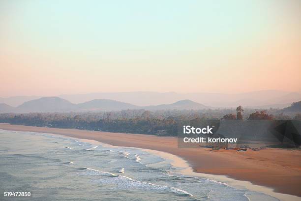 Beautiful Morning Seascape Stock Photo - Download Image Now - Beach, Gokarna, Beauty