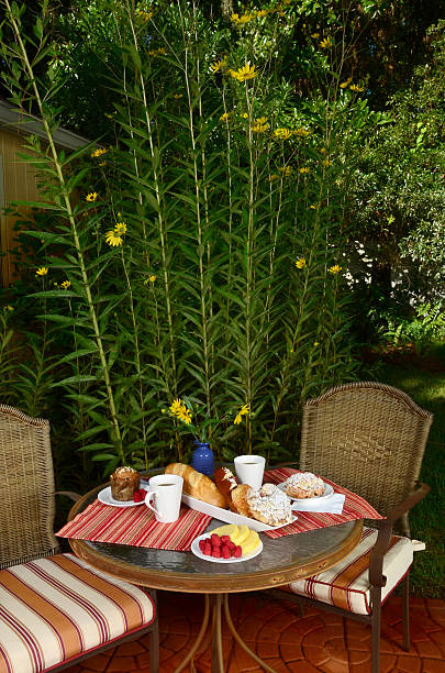 Continental Breakfast for Two on the Patio