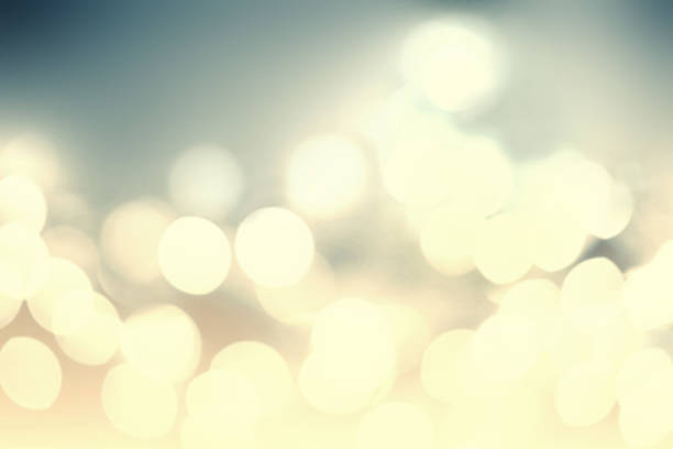 istock Abstract Christmas background golden light 519476427