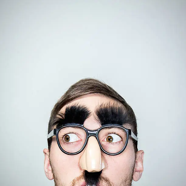 Photo of Classic Disguise Glasses on Man