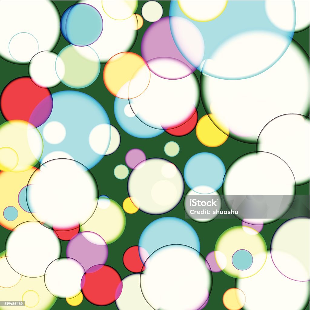 Patrón de fondo abstracto colorido circle - arte vectorial de Abstracto libre de derechos