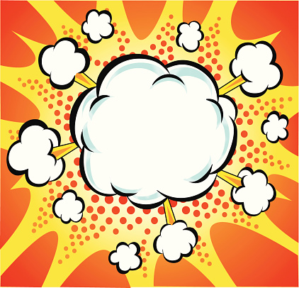 Cartoon Explosion Stock Illustration - Download Image Now - Pop Art ...
