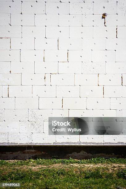 Insulated Wall Stock Photo - Download Image Now - Architecture, Backgrounds, Brick