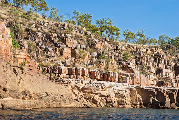 katherine gorge, australie - australia katherine northern territory ravine photos et images de collection