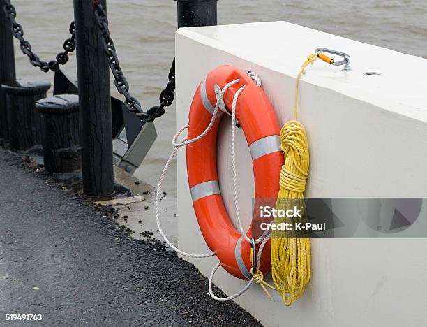 The Orange Lifebuoy Stock Photo - Download Image Now - A Helping Hand, Accidents and Disasters, Assistance