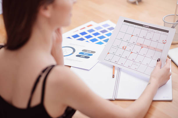 istock Nice girl sitting at the table 519491772