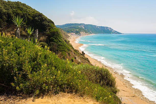 istock Marathias bay at Corfu island Greece 519492147