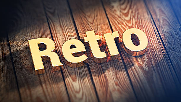 istock Word Retro on wood planks 519493224