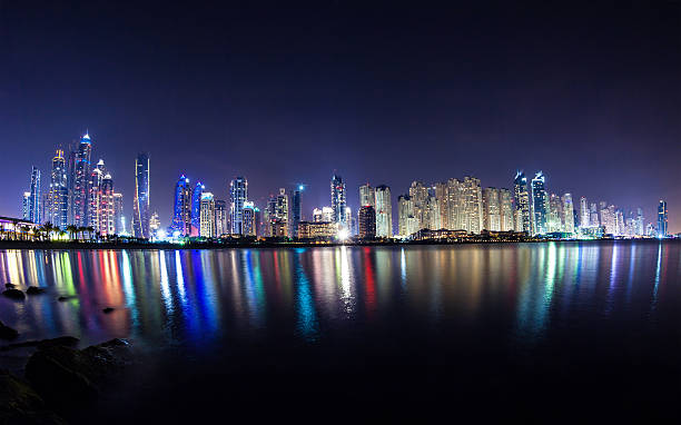 istock Modern buildings in Dubai Marina, Dubai, UAE 519497752