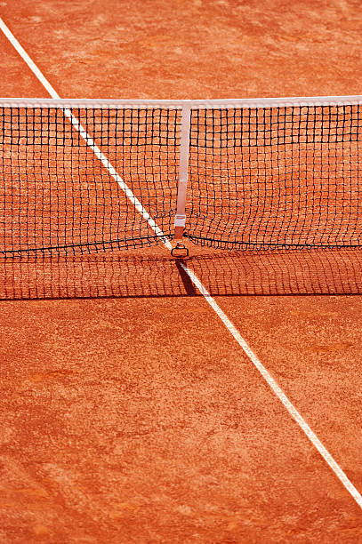 istock Tennis clay court 519504245