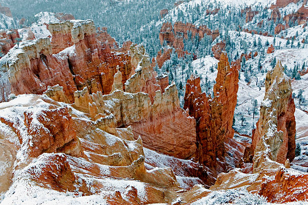 istock Very cold day in Bryce Canyon 519520870