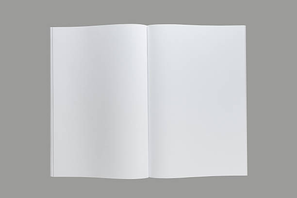 istock Opened A4  book or catalog or magazine 519525572
