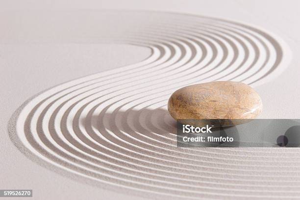 Japanese Zen Garden Stock Photo - Download Image Now - Concepts, Harmony, Balance