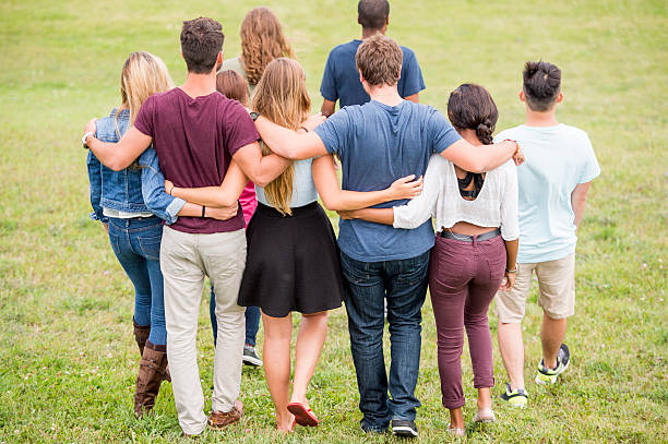 istock Group of Friends Standing at the Park 519527346