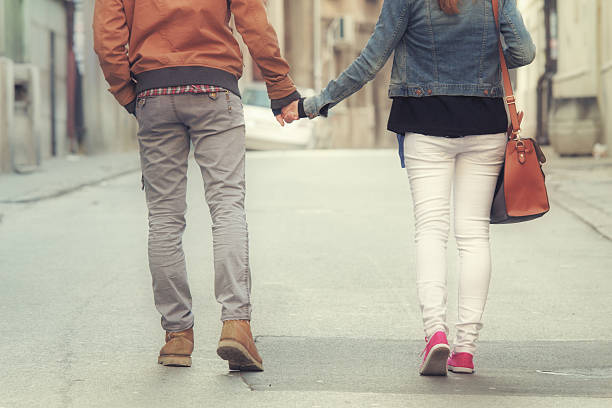 istock Couple enjoying outdoors in a urban surroundings. 519527962