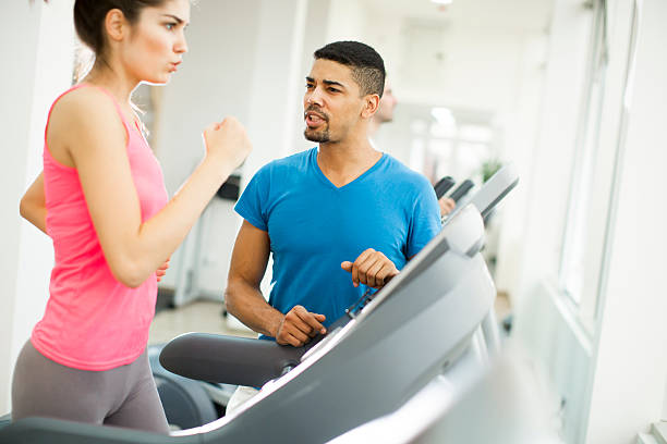 istock Young people training in the gym 519527990