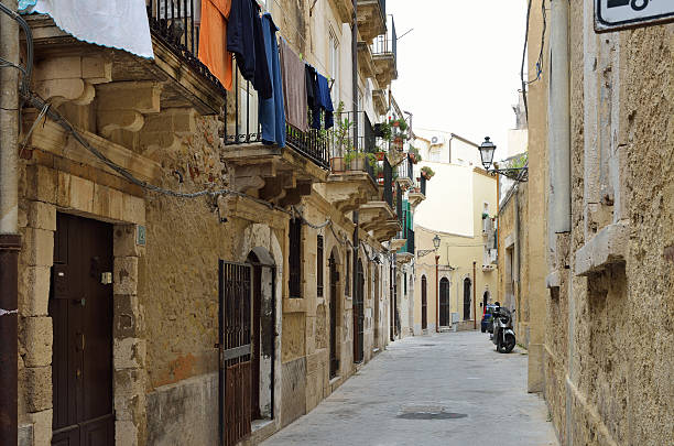 istock Typical street in the ancient Syracuse 519529213