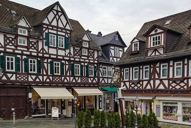 istock Historic houses in Braunfels, Germany 519530484