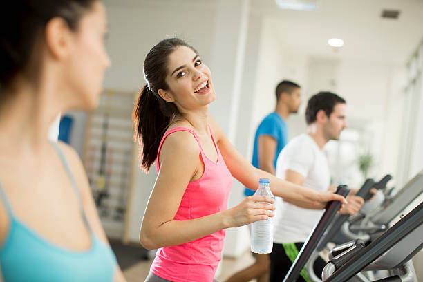 istock Young people training in the gym 519530950