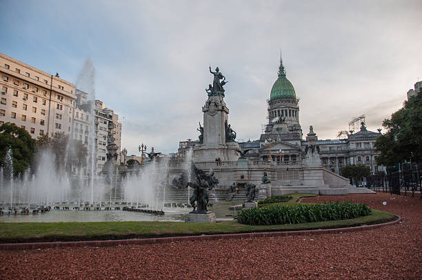 istock Plaza de los dos Congresos in Buenos Aires, Argentina 519533603