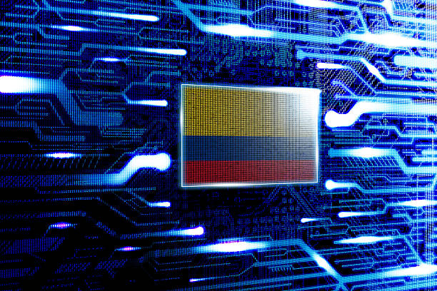 istock Colombia national official state flag 519533787