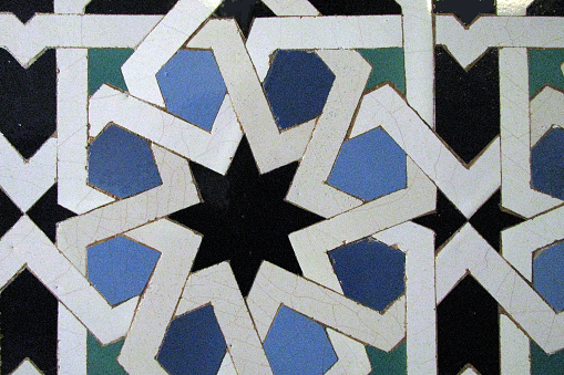 Moorish tile (detail)