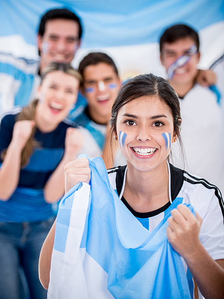 istock Argentinean soccer fans 519533875