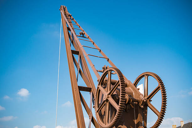 Noirmoutier dockside crane after its repair