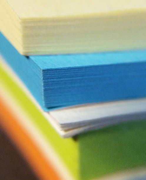 istock Close up of colored paper 519543264