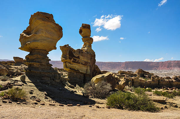 istock Ischigualasto rock formations in Valle de la Luna, Argentina 519543779