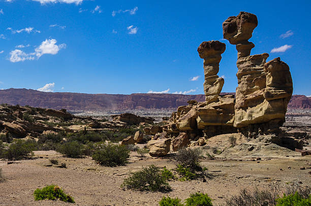 istock Ischigualasto rock formations in Valle de la Luna, Argentina 519543781