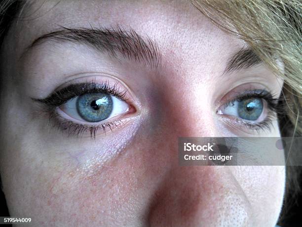 Young Womans Eyes Stock Photo - Download Image Now - Adult, Beautiful People, Beautiful Woman