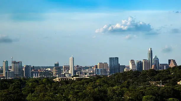 City of Austin during the summer.