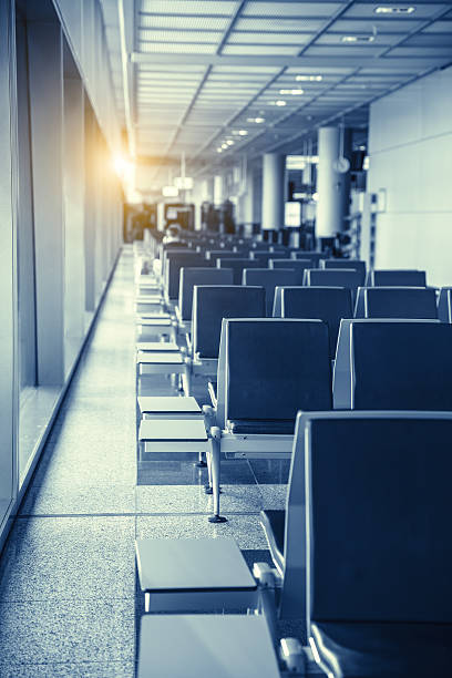 istock Interior of a Modern Airport 519545218