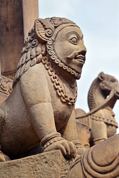 istock Buddhist stone statues in Bhaktapur, Nepal 519555355