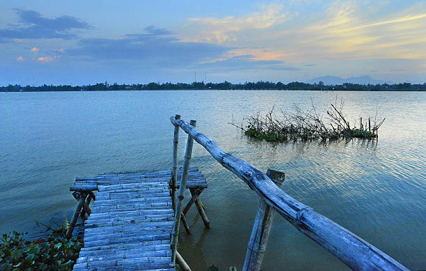 istock Old Jetty, Thu Bon River, Hoi An, Vietnam 519556161