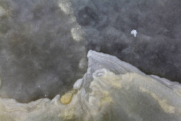 istock texture of ice, frozen water 519558187